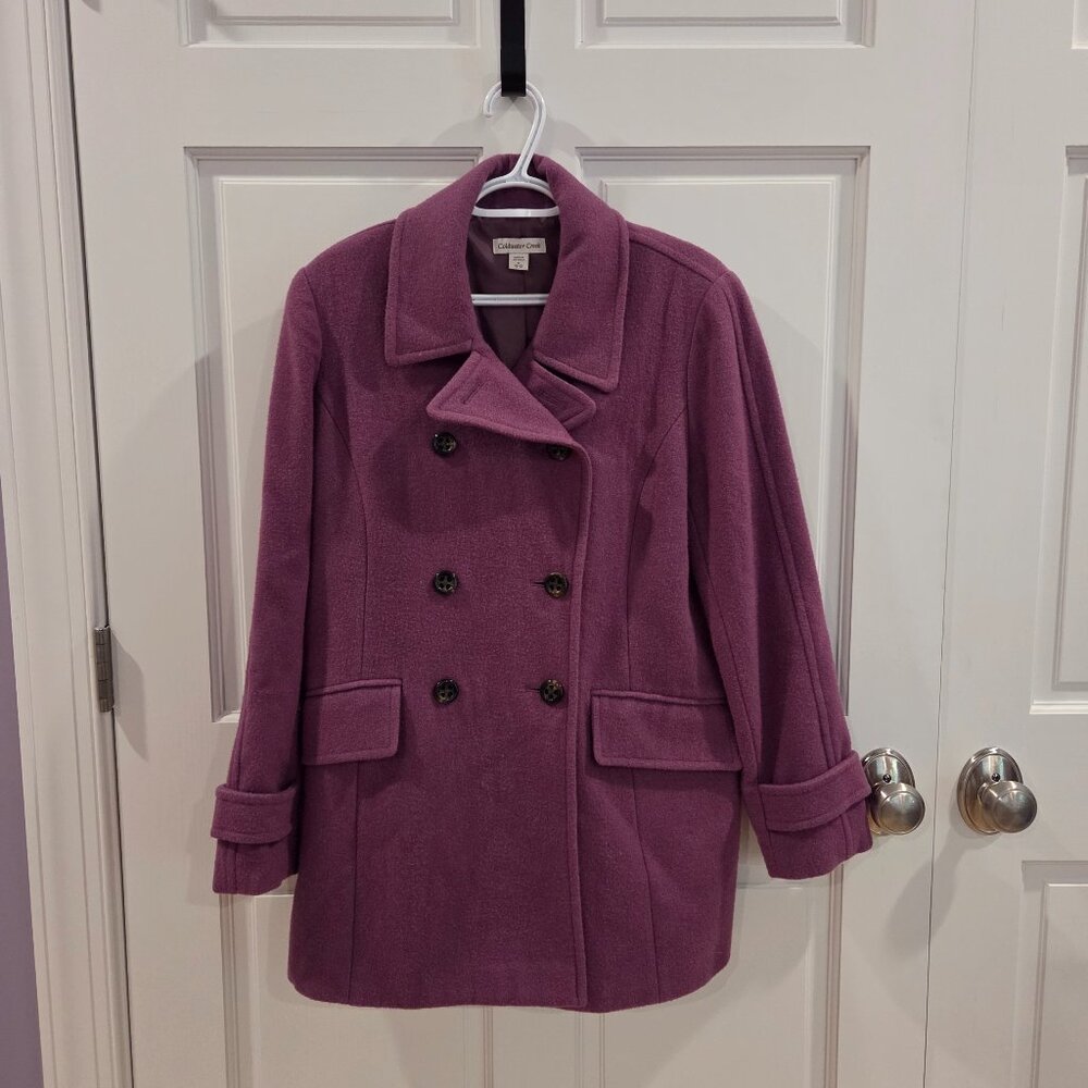 Coldwater Creek Wool Blend Coat